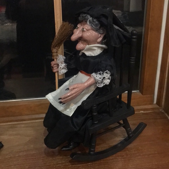Vintage Holiday Vintage Rocking Chair Witch Poshmark